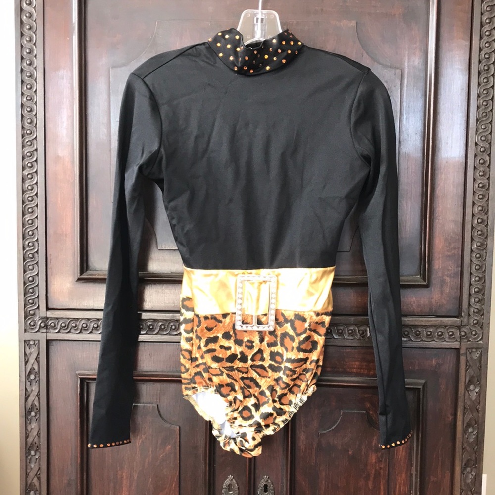 Kelle jazz dance costume stones added adult medium